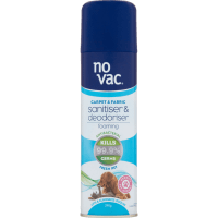No Vac Fresh Pet Foaming Carpet & Fabric Sanitiser & Deodoriser 290g