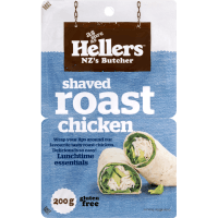 Hellers Shaved Roast Chicken 200g