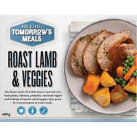 Tomorrow's Meals Roast Lamb & Veggies Frozen Meal 400g