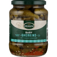 Delmaine Baby Gherkins 670g
