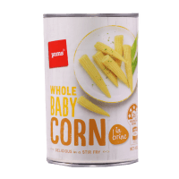 Pams Whole Baby Corn in Brine 400g