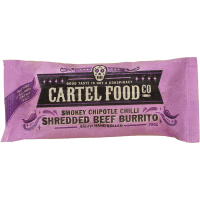 Cartel Food Co Smokey Chipotle Chilli Shredded Beef Burrito 200g