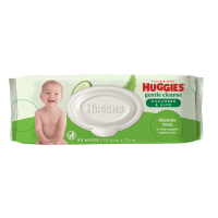 Huggies Cucumber & Aloe Baby Wipes 80pk
