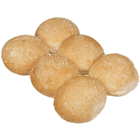 Unknown Sesame Round Rolls 6pk