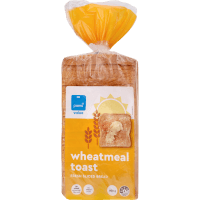 Pams Value Wheatmeal Toast Fresh Sliced Bread 600g