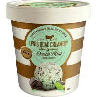 Lewis Road Creamery Double Mint & Dark Chocolate Ice Cream 470ml