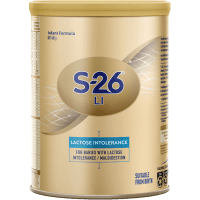 S-26 Gold LI Lactose Intolerance Specialty Premium Infant Formula Can 400g