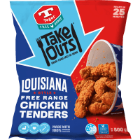 Tegel Take Outs Louisiana Style Free Range Chicken Tenders 500g