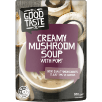 Good Taste Creamy Mushroom Soup With Port 500g