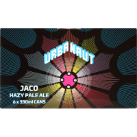 Urbanaut Light Alcohol Jaco Hazy Pale Ale Cans 6 x 330ml