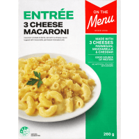 On The Menu Entree 3 Cheese Macaroni 260g