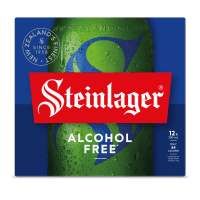 Steinlager Alcohol Free Lager Beer Bottles 12 x 330ml