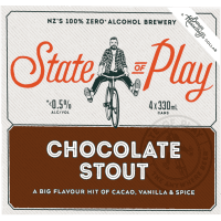 State of Play Non Alcoholic Chocolate Stout 4 x 330ml